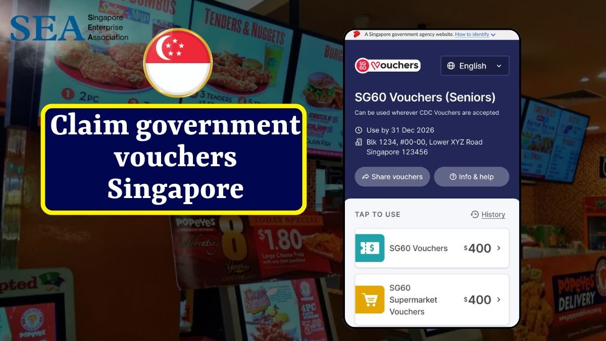 Claim government vouchers Singapore
